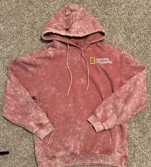 National Geographic Yellowstone River Acid Wash Hoodie Size L